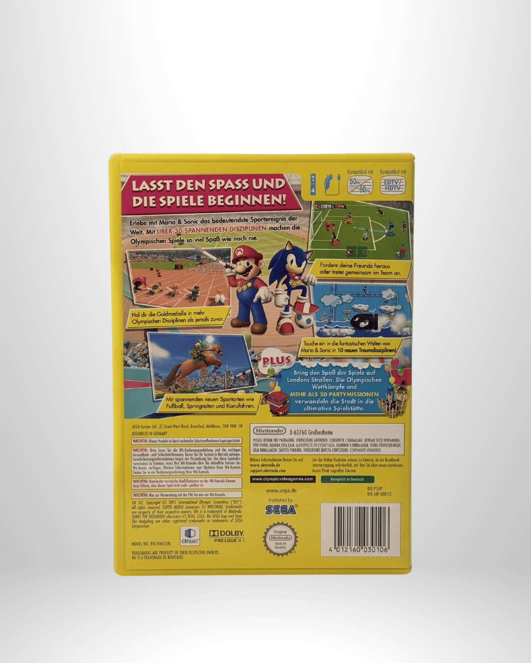 Mario & Sonic bei den Olympischen Spielen London 2012