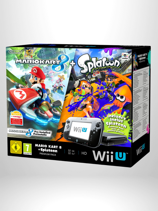 Wii U Mario Kart 8 + Splatoon Paket
